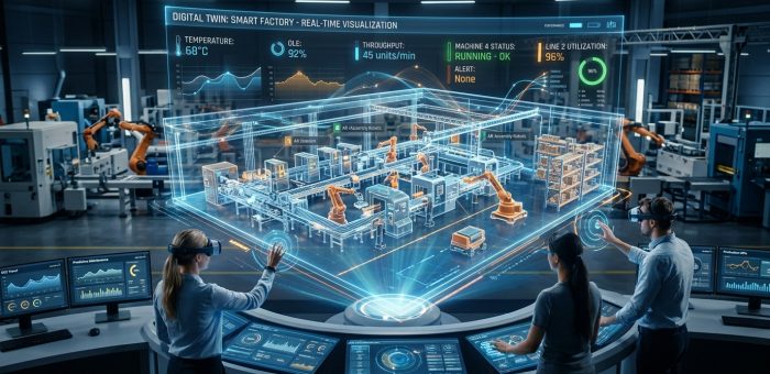 Digital Twin ในโรงงานอัจฉริยะ: ก้าวต่อไปของ Smart Manufacturing