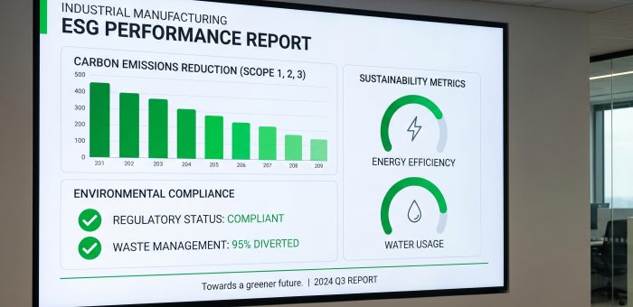 ESG Reporting สำหรับอุตสาหกรรม: มาตรฐาน ISSB, GHG Protocol และเทคโนโลยี IoT ที่ช่วยขับเคลื่อน