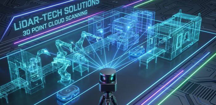 LiDAR ในอุตสาหกรรม: เทคโนโลยี 3D Scanning ที่เปลี่ยนโรงงานอัจฉริยะยุคใหม่