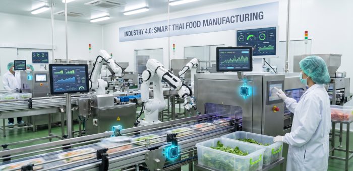 Case Study: IIoT ในอุตสาหกรรมอาหารไทย — จากฟาร์มสู่โต๊ะอาหารด้วยข้อมูลเชื่อมโยง