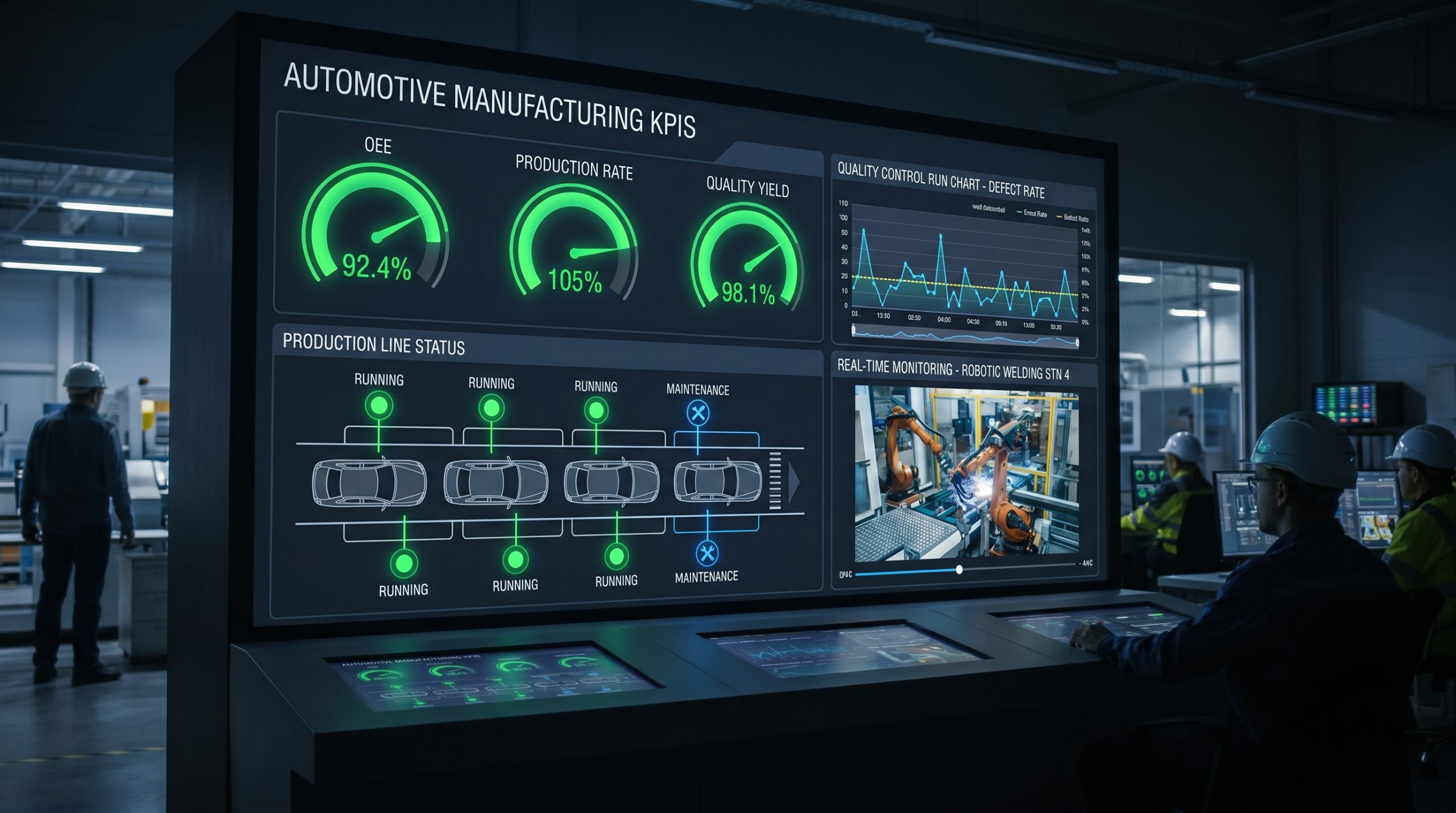 Automotive Manufacturing Dashboard