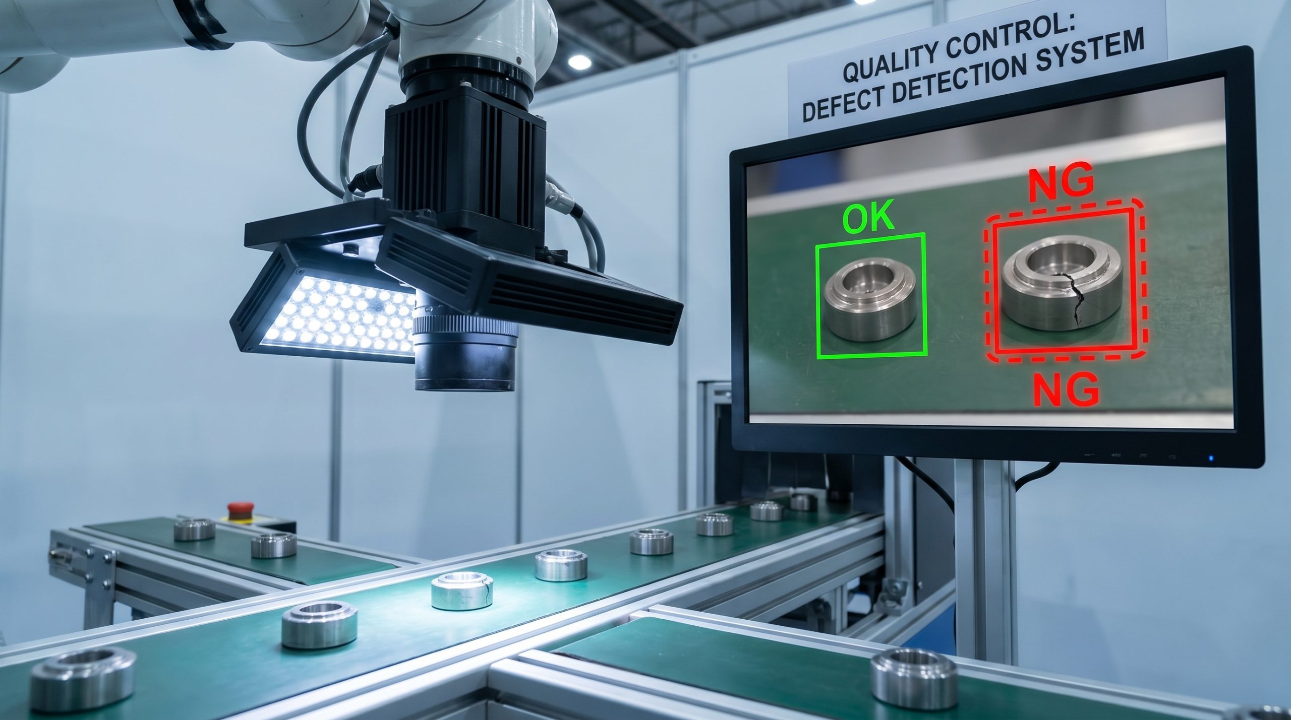 Computer Vision Quality Control System ในโรงงาน
