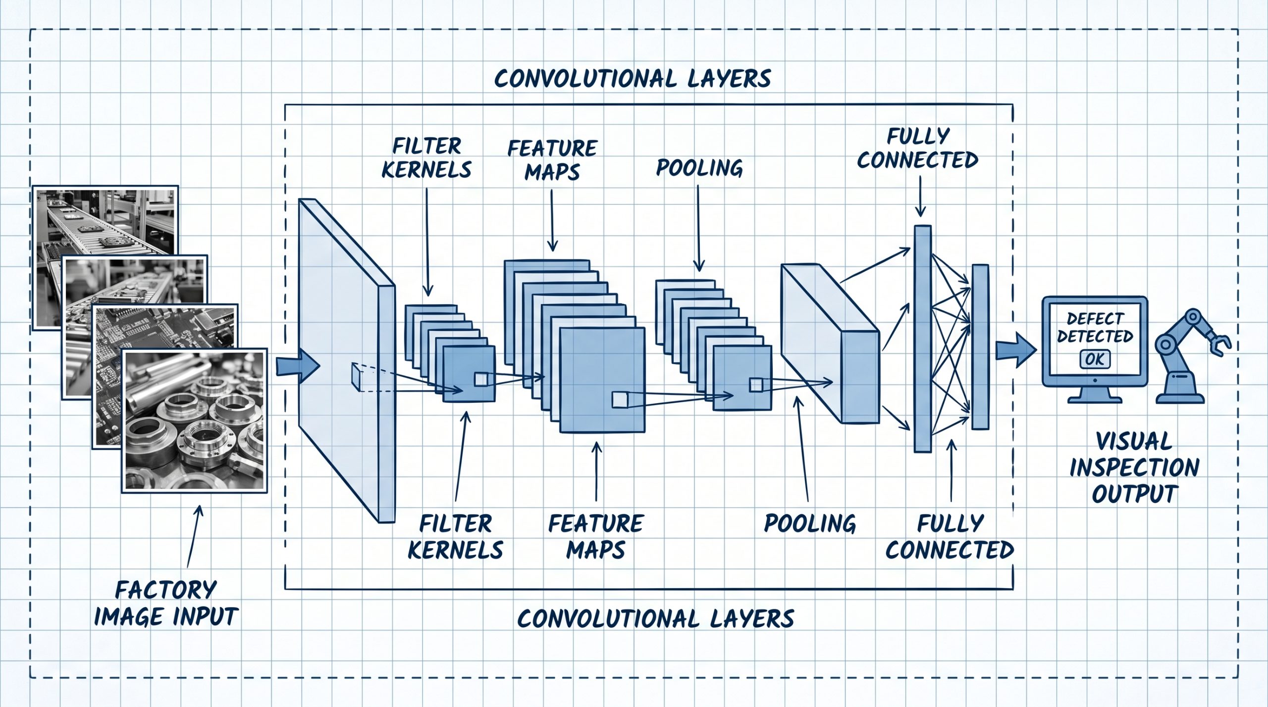 Deep Learning Architecture สำหรับ Visual Inspection