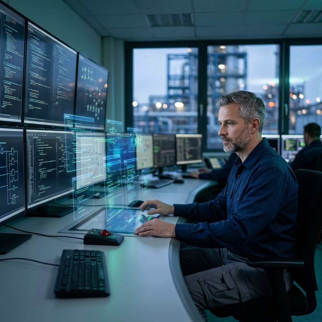 AI Code Generation สำหรับ PLC Programming