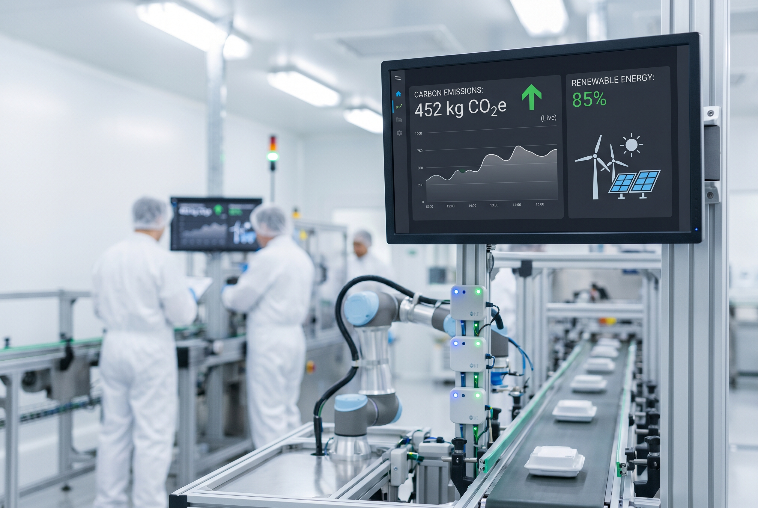 IoT Sensors ติดตามการใช้พลังงานในโรงงาน