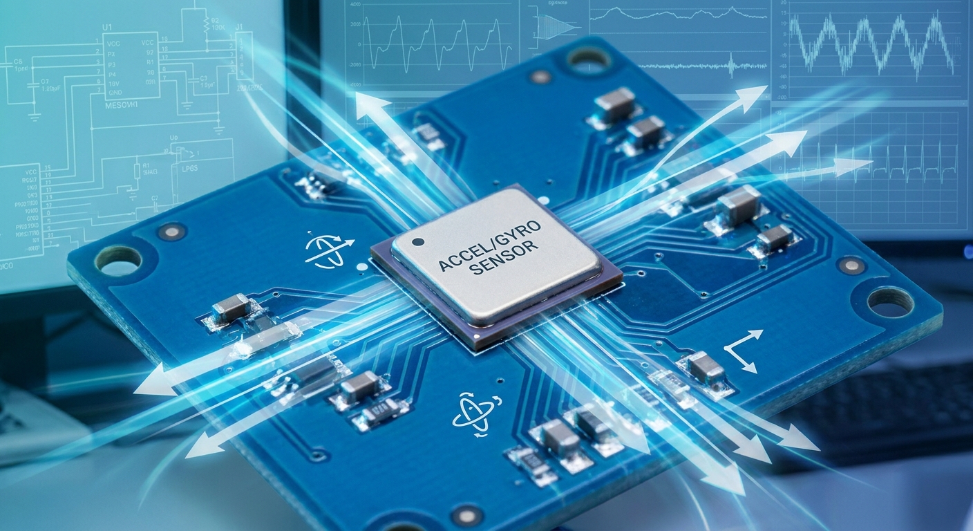 MEMS Sensor Chip on PCB