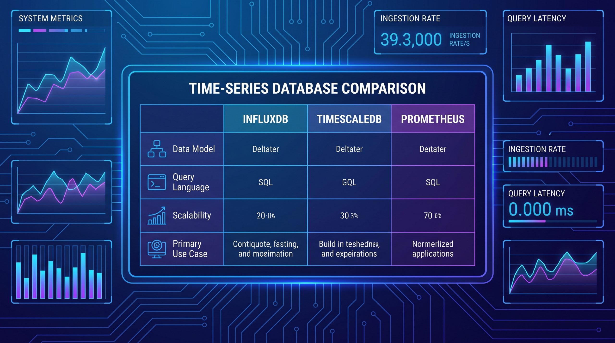 เปรียบเทียบ Time-Series Database