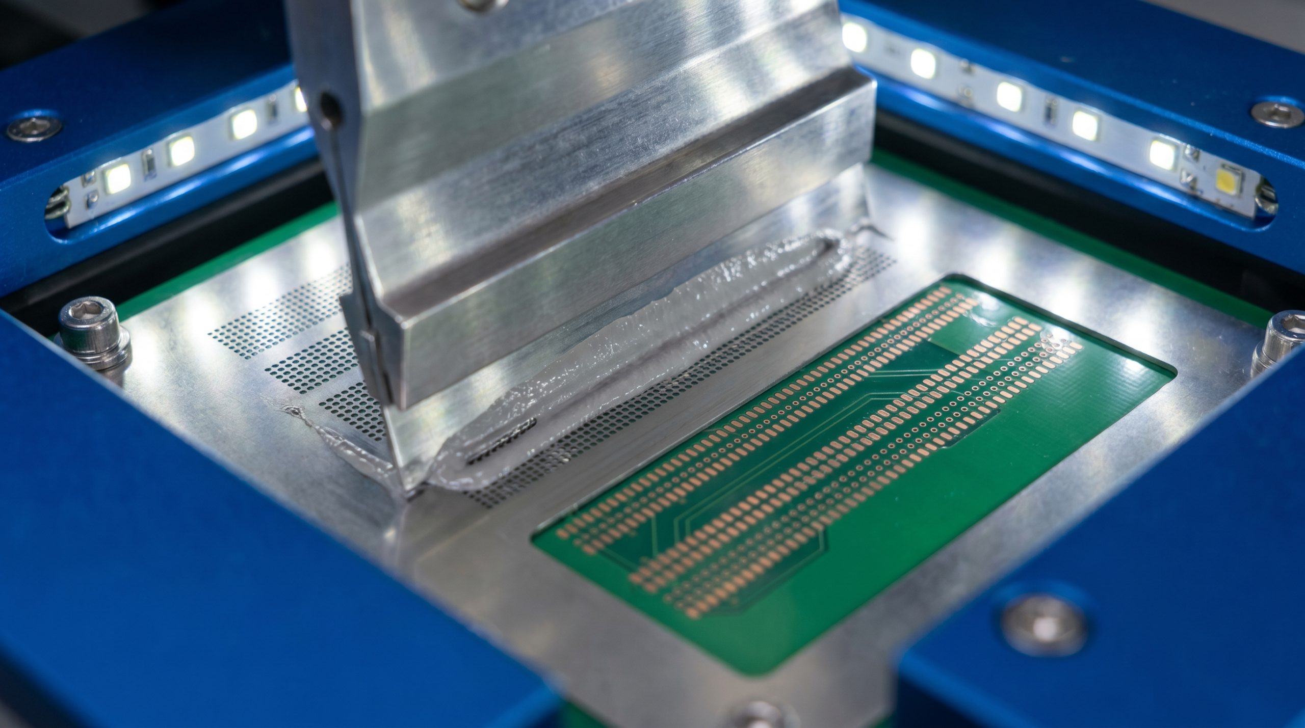 SMT Solder Paste Printing Process