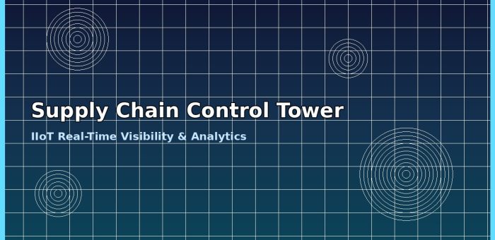 Supply Chain Control Tower ด้วย IIoT และ Real-Time Analytics: ศูนย์บัญชาการโซ่อุปทานที่ทำนาย เตือนภัย และตอบสนองใน 60 นาที