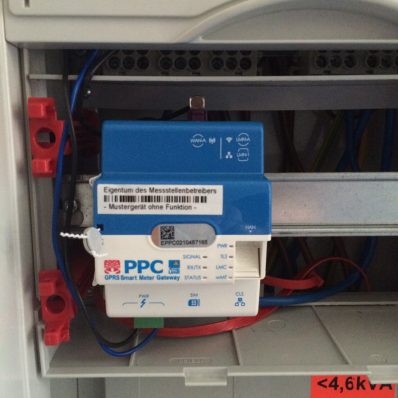 Smart meter gateway