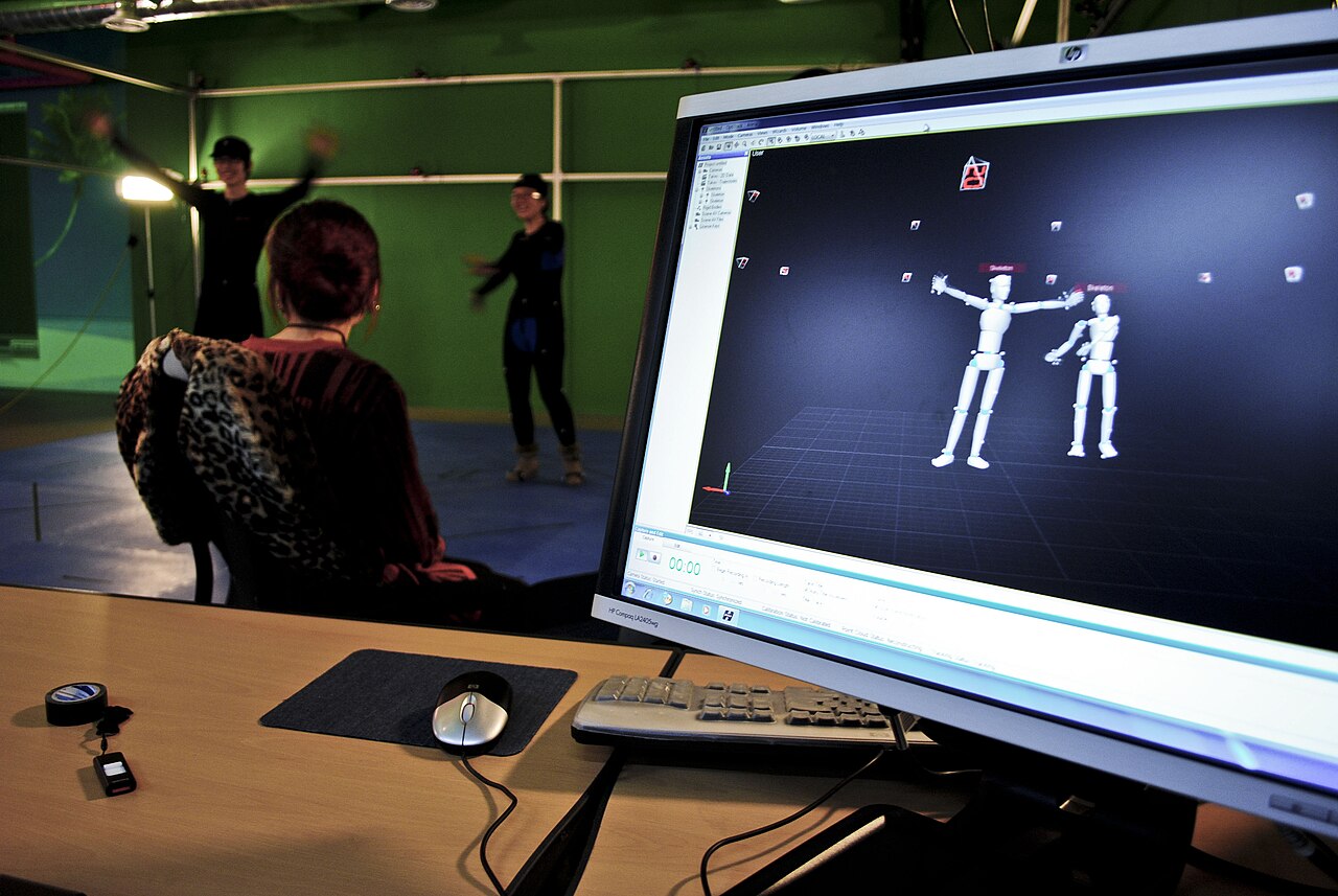 การบันทึกการเคลื่อนไหวร่างกายด้วยเซ็นเซอร์ Motion Capture